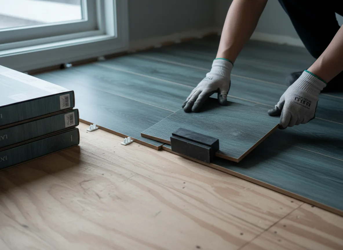 Luxury Vinyl Plank Installation company in Keswick, IA